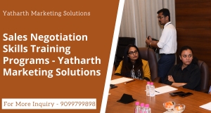 Sales Negotiation Skills Training Programs - Yatharth Market